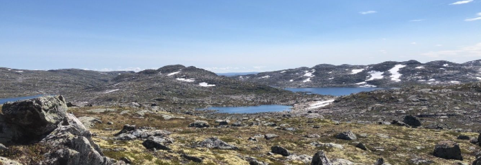 Fjelltur fra Finse til Haugastøl